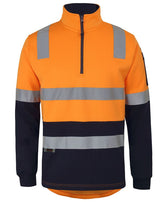 JB's 1/2 ZIP AUST. RAIL (D+N) FLEECE SWEATER -  6DARF